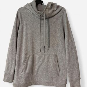 Women’s Active life Size medium
Funnel neck hooded sweatshirt fleece liner gray